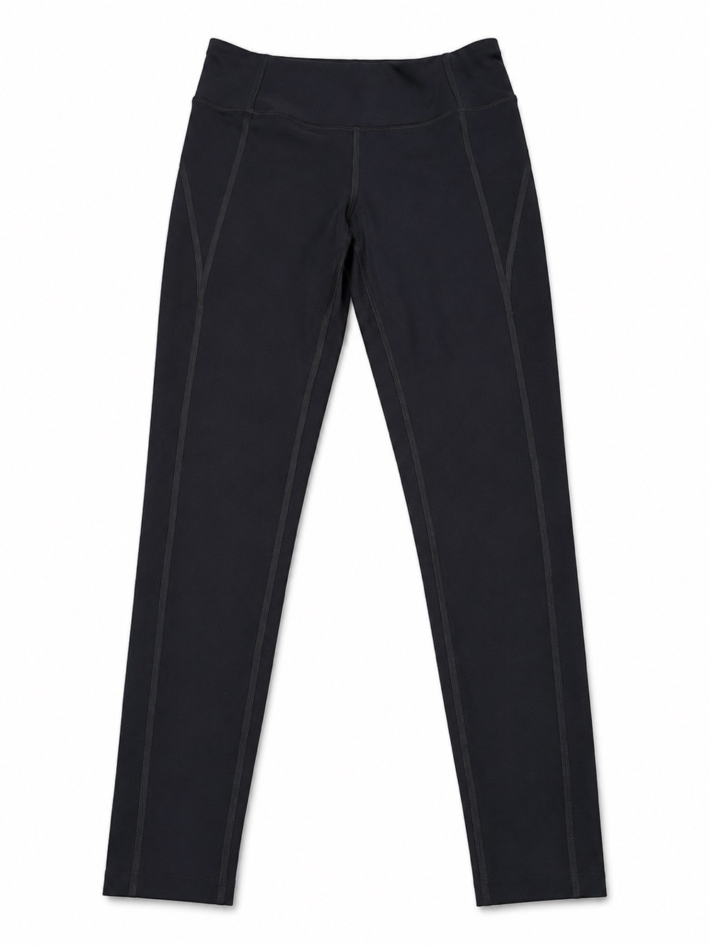 girlfriend collective Black High-Rise Leggings with Inner Pocket